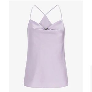 NWT Express silk racer back tank - lavender